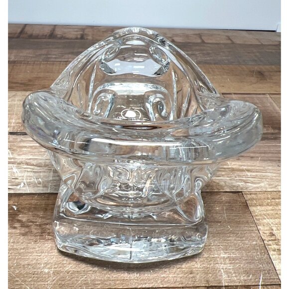 Vintage Lead Crystal Sleigh Decorative Centerpiece Collectible Home Accent - Picture 4 of 7